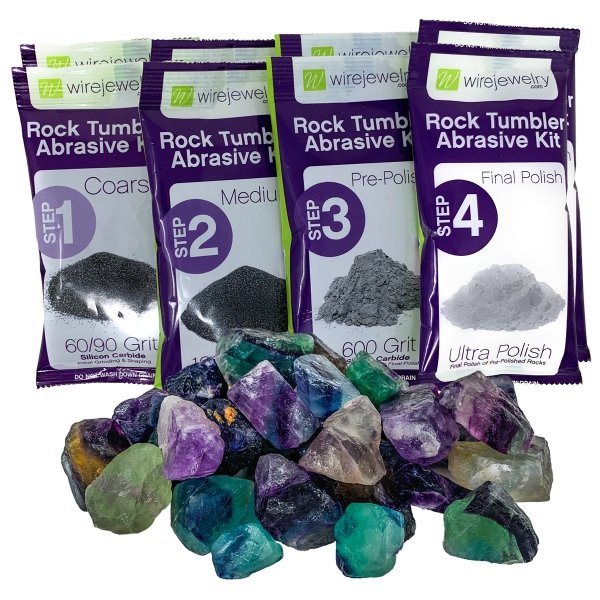 Rock Tumbler Grit & Polish Refills