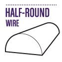 Half Round Wire