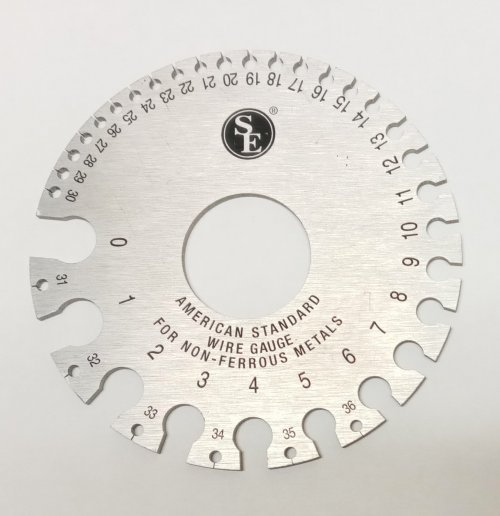 Wire and Sheet Gauge Measuring Tool 