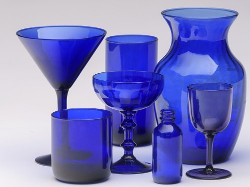 Color Inspiration - Cobalt Blue Glassware