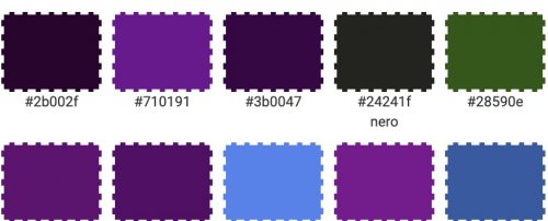 Kristal Wick's Color Inspiration - Enchanting Purple Passion - , Wire Jewelry Design, Design, color inspiration enchanting purple passion