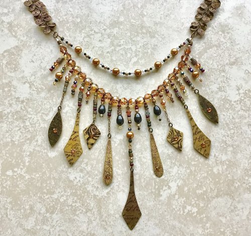 Kristal Wick's Color Inspiration - Colorado Aspens - , Wire Jewelry Design, Design, color inspiration colorado aspen
