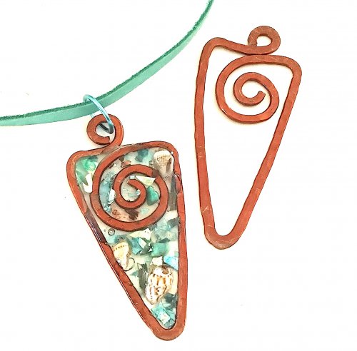 Kristal Wick's Color Inspiration - Winter Waters - , Wire Jewelry Design, Design, color inspiration winter waters