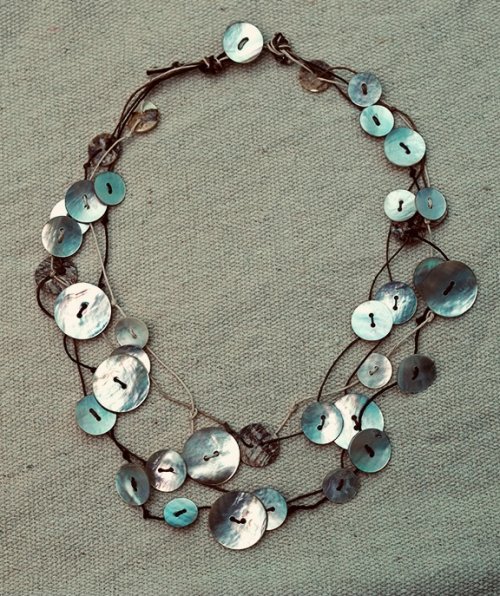Nancy Chase's Color Inspiration - Stacked Seashells - , Wire Jewelry Design, Design, color inspiration stacking shells
