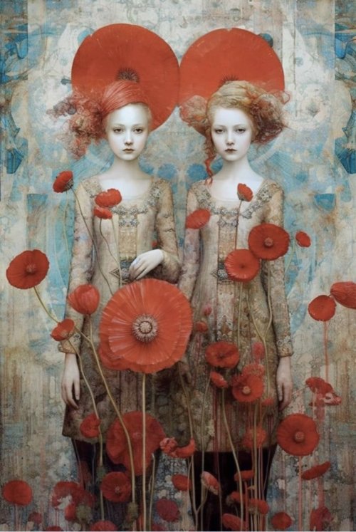 Kristal Wick's Color Inspiration - Poppies - , Wire Jewelry Design, Design, color inspiration poppies