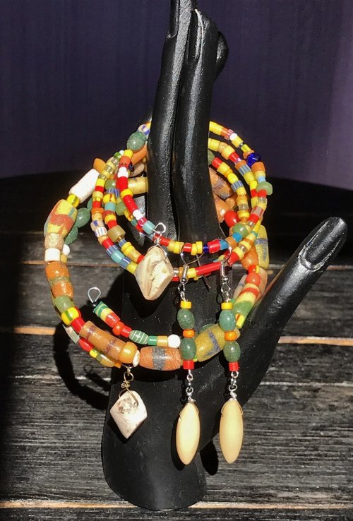 Nancy Chase's Color Inspiration - Gems of the Earth - , Wire Jewelry Design, Design, memory wire bead bracelet
