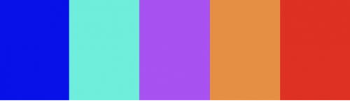 Kristal Wick's Color Inspiration - Dog Dayz of Summer - , Wire Jewelry Design, Design, color inspiration palette