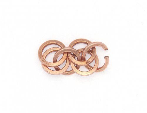 Kylie Jones's Square Wire Rings Round Maille Bracelet - , Chain Maille Jewelry, Making Chain, Chain Making , square wire rings round maille bracelet