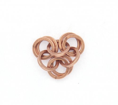 Kylie Jones's Square Wire Rings Round Maille Bracelet - , Chain Maille Jewelry, Making Chain, Chain Making , square wire rings round maille bracelet