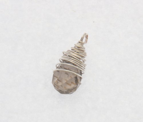 Kylie Jones's Messy Wrap Briolette Earrings - , Contemporary Wire Jewelry, Wire Wrapping, Wrapping, Wire Wrapping Jewelry, messy wrap earrings
