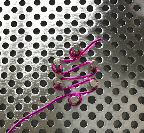 Kristal Wick's Snowflake Inspired Earrings - , Contemporary Wire Jewelry, Forging, Forging Jewelry, Jewelry Forging, Loops, Wire Loop, Wrapped Wire Loop, snowflake inspired earrings
