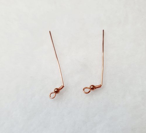 Natalie Patten's French Hook Ear Wires - , Findings & Components, Toggles & Clasps, Earwire & Headpin, Coiling, Coiling Wire, Wire Coiling, french hook ear wires