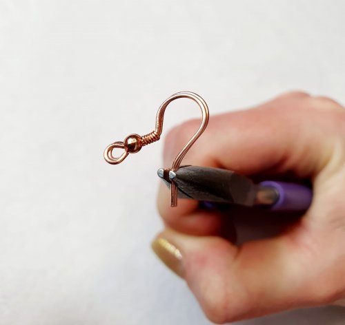 Natalie Patten's French Hook Ear Wires - , Findings & Components, Toggles & Clasps, Earwire & Headpin, Coiling, Coiling Wire, Wire Coiling, french hook ear wires