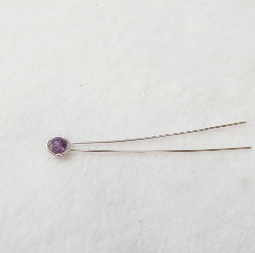 Natalie Patten's Adjustable Wire Wrapped Ring with Gemstone Bead - , Wire Weaving, Weaving, Wire Weaving, Weaving Wire, woven wire wrap ring