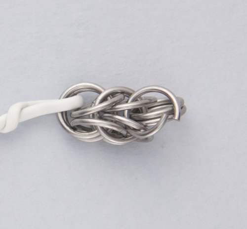 Kylie Jones's Chunky Chain Maille Keychain - , Hair Accessories, Zipper Pulls, Christmas Ornaments, Making Chain, Chain Making , chain maille keychain