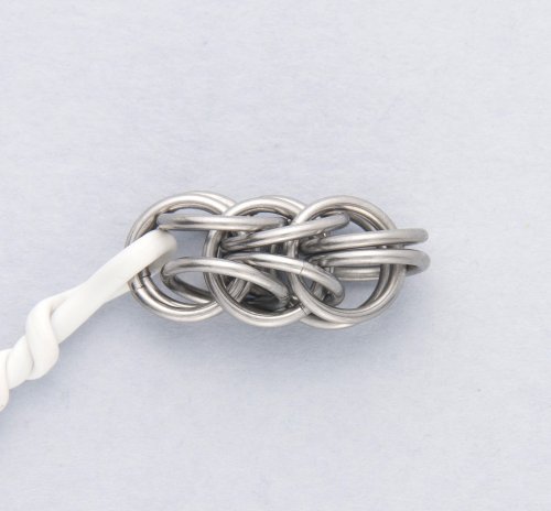 Kylie Jones's Chunky Chain Maille Keychain - , Hair Accessories, Zipper Pulls, Christmas Ornaments, Making Chain, Chain Making , chain maille keychain