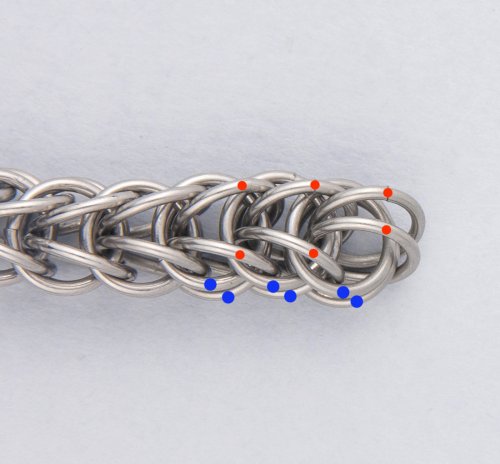 Kylie Jones's Chunky Chain Maille Keychain - , Hair Accessories, Zipper Pulls, Christmas Ornaments, Making Chain, Chain Making , chain maille keychain