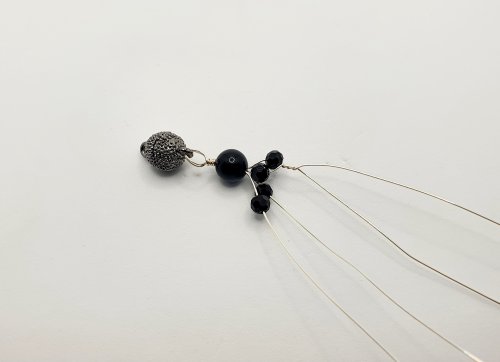 Natalie Patten's Gemstone Chip and Wire Cuff Bracelet - , Contemporary Wire Jewelry, Wire Wrapping, Wrapping, Wire Wrapping Jewelry, Beads, , , gemstone chip and wire cuff bracelet