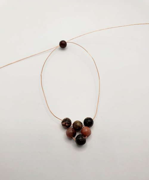Natalie Patten's Beaded Wire Jewelry Set - , Beading, , beaded wire jewelry set