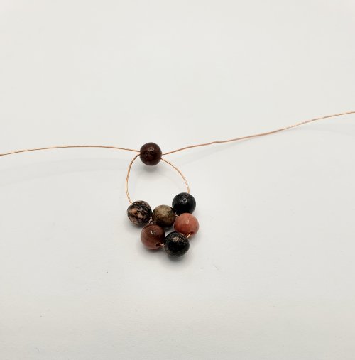 Natalie Patten's Beaded Wire Jewelry Set - , Beading, , beaded wire jewelry set
