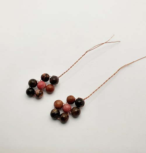 Natalie Patten's Beaded Wire Jewelry Set - , Beading, , beaded wire jewelry set