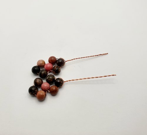 Natalie Patten's Beaded Wire Jewelry Set - , Beading, , beaded wire jewelry set