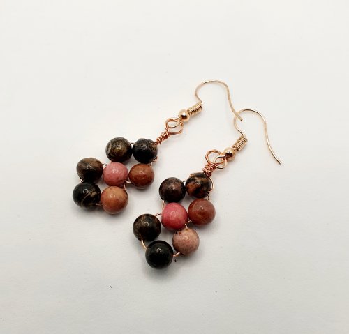 Natalie Patten's Beaded Wire Jewelry Set - , Beading, , beaded wire jewelry set