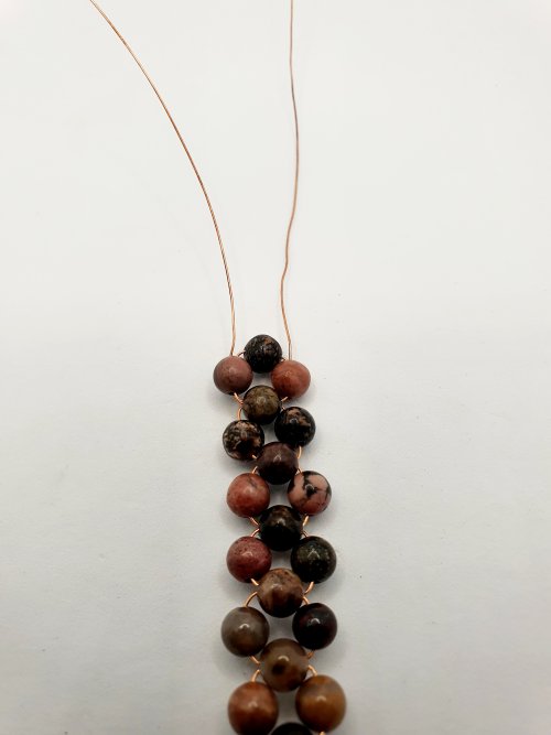 Natalie Patten's Beaded Wire Jewelry Set - , Beading, , beaded wire jewelry set