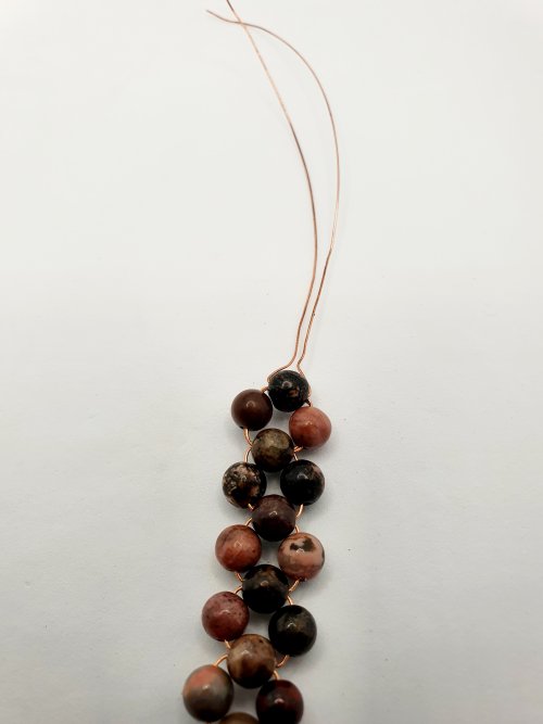 Natalie Patten's Beaded Wire Jewelry Set - , Beading, , beaded wire jewelry set