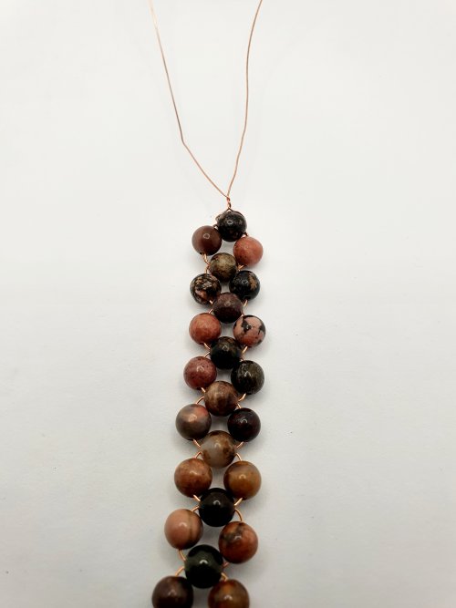 Natalie Patten's Beaded Wire Jewelry Set - , Beading, , beaded wire jewelry set