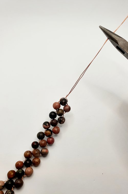 Natalie Patten's Beaded Wire Jewelry Set - , Beading, , beaded wire jewelry set