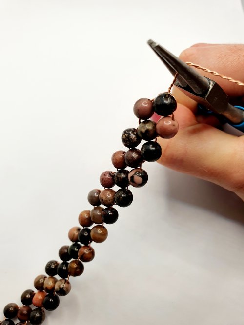 Natalie Patten's Beaded Wire Jewelry Set - , Beading, , beaded wire jewelry set