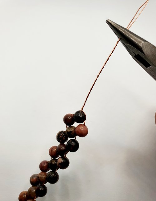 Natalie Patten's Beaded Wire Jewelry Set - , Beading, , beaded wire jewelry set