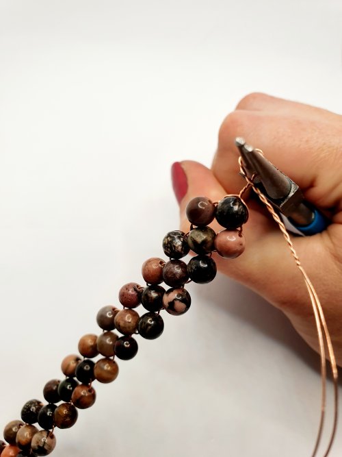 Natalie Patten's Beaded Wire Jewelry Set - , Beading, , beaded wire jewelry set