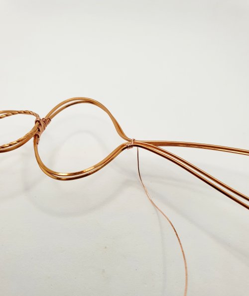 Natalie Patten's Classic Wrap Pumpkin Pendant - , Classic Wire Jewelry, Wire Wrapping, Wrapping, Wire Wrapping Jewelry, Weaving, Wire Weaving, Weaving Wire, wire wrap pumpkin pendant