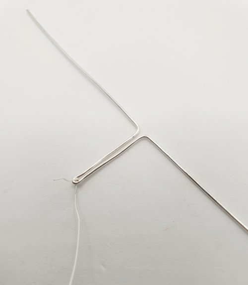 Natalie Patten's Woven Wire Cross Pendant - , Wire Weaving, Weaving, Wire Weaving, Weaving Wire, woven wire cross pendant