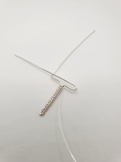 Natalie Patten's Woven Wire Cross Pendant - , Wire Weaving, Weaving, Wire Weaving, Weaving Wire, woven wire cross pendant