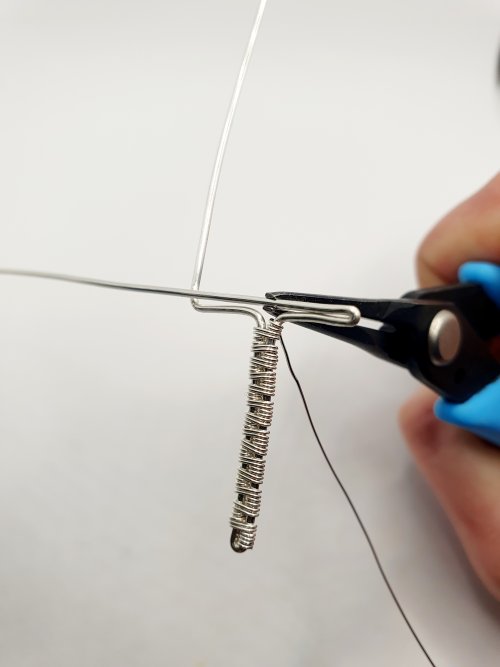 Natalie Patten's Woven Wire Cross Pendant - , Wire Weaving, Weaving, Wire Weaving, Weaving Wire, woven wire cross pendant