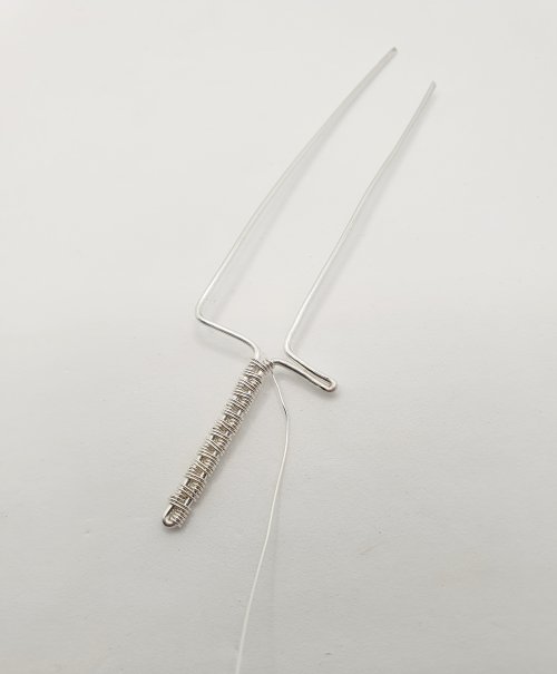 Natalie Patten's Woven Wire Cross Pendant - , Wire Weaving, Weaving, Wire Weaving, Weaving Wire, woven wire cross pendant