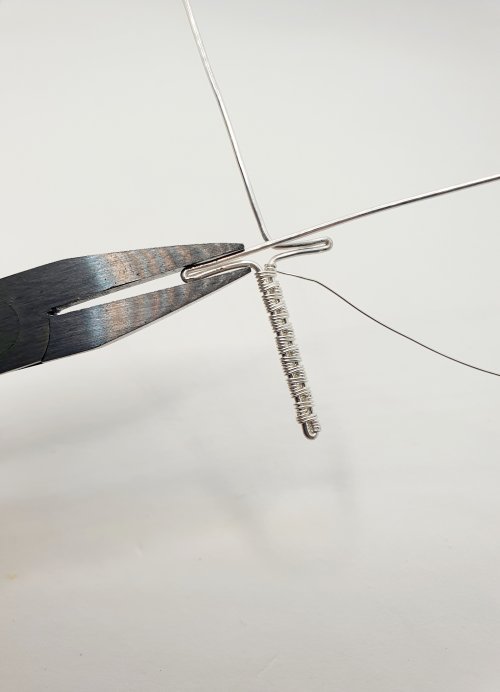Natalie Patten's Woven Wire Cross Pendant - , Wire Weaving, Weaving, Wire Weaving, Weaving Wire, woven wire cross pendant