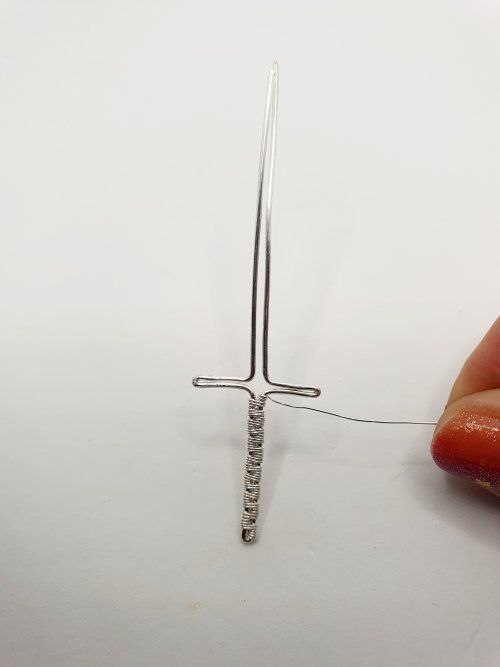 Natalie Patten's Woven Wire Cross Pendant - , Wire Weaving, Weaving, Wire Weaving, Weaving Wire, woven wire cross pendant