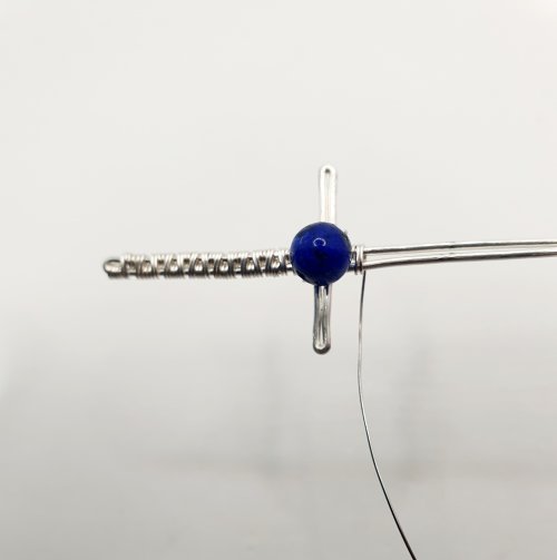 Natalie Patten's Woven Wire Cross Pendant - , Wire Weaving, Weaving, Wire Weaving, Weaving Wire, woven wire cross pendant
