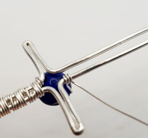Natalie Patten's Woven Wire Cross Pendant - , Wire Weaving, Weaving, Wire Weaving, Weaving Wire, woven wire cross pendant