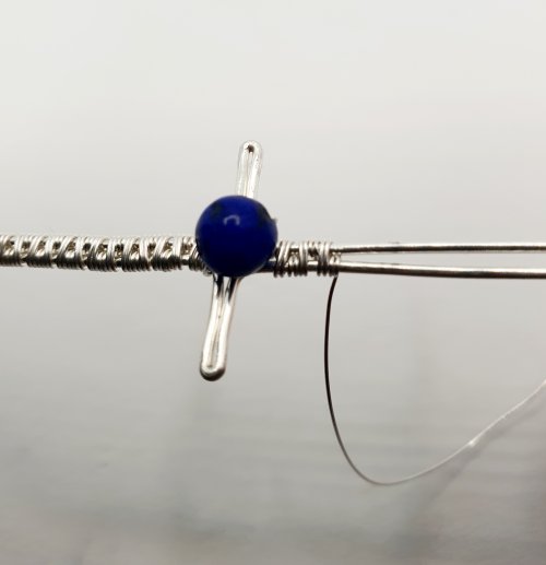 Natalie Patten's Woven Wire Cross Pendant - , Wire Weaving, Weaving, Wire Weaving, Weaving Wire, woven wire cross pendant