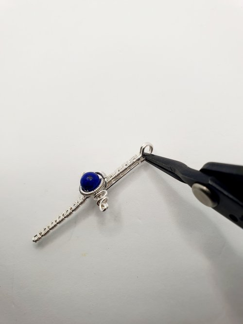 Natalie Patten's Woven Wire Cross Pendant - , Wire Weaving, Weaving, Wire Weaving, Weaving Wire, woven wire cross pendant