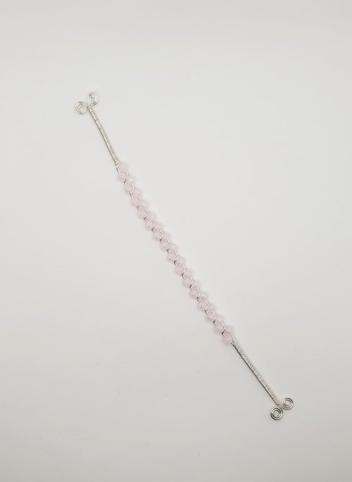 Natalie Patten's Adjustable Beaded Wire Bracelet - , Contemporary Wire Jewelry, Lashing, Wire Lashing, Wire Wrapping, Wrapping, Wire Wrapping Jewelry, adjustable beaded wire bracelet