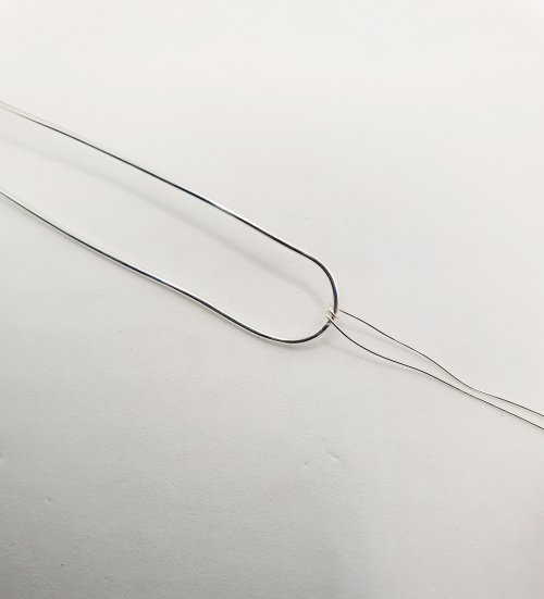 Natalie Patten's Interlocking Coil Bangle - , Contemporary Wire Jewelry, Coiling, Coiling Wire, Wire Coiling, interlocking coiled bangle