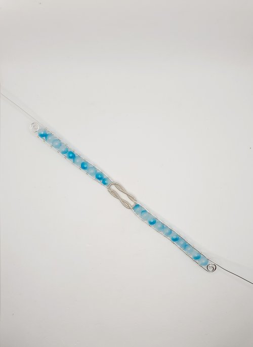 Natalie Patten's Interlocking Coil Bangle - , Contemporary Wire Jewelry, Coiling, Coiling Wire, Wire Coiling, interlocking coiled bangle