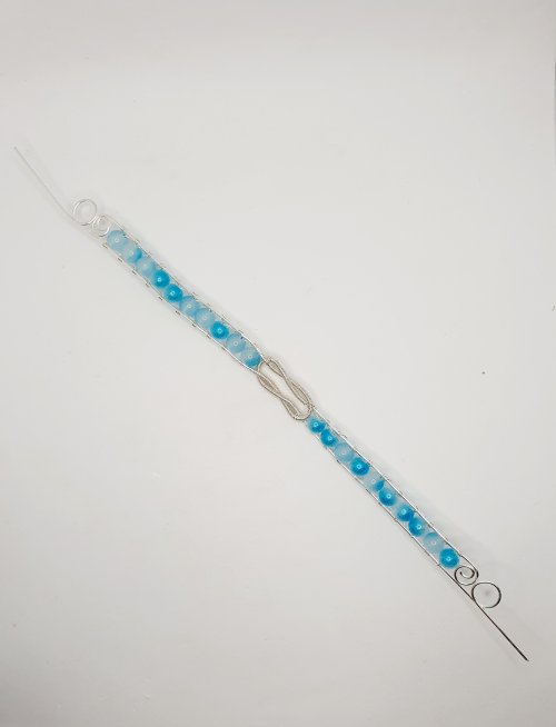 Natalie Patten's Interlocking Coil Bangle - , Contemporary Wire Jewelry, Coiling, Coiling Wire, Wire Coiling, interlocking coiled bangle
