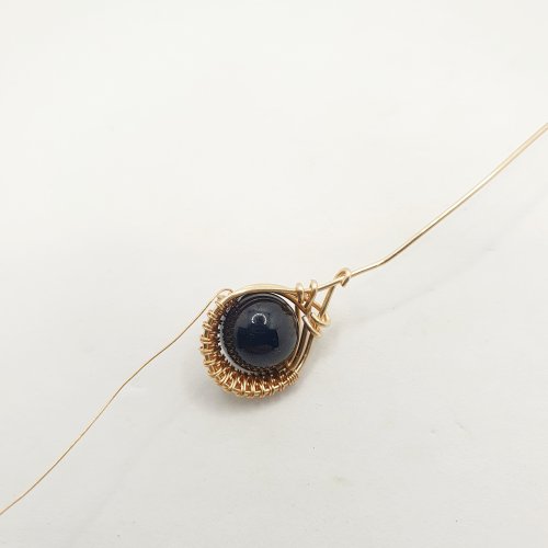 Natalie Patten's Bead and Micro-Crystal Wire Earrings - , Contemporary Wire Jewelry, Wire Wrapping, Wrapping, Wire Wrapping Jewelry, Weaving, Wire Weaving, Weaving Wire, bead and micro-crystal woven and wrapped wire earrings